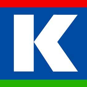 Erkki Ruuhisen suunnittelema K-kaupan logo / Keskon kuvapankki